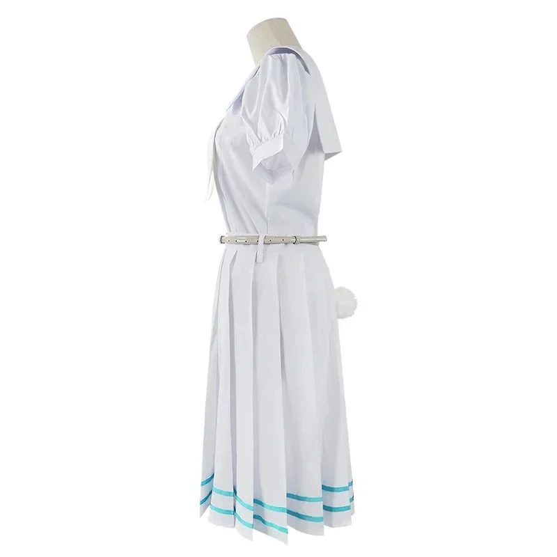 Beastars Haru women's and girls' anime clothing, white rabbit dress, JK uniform, Halloween, customized