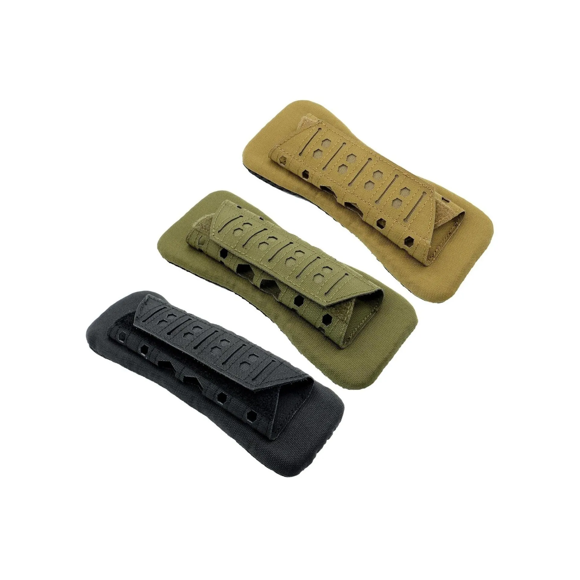 1pc Tactical Shoulder Pad Breathable Non-slip Cushion Strap Pad Outdoor Hunting MOLLE Backpack Shoulder Accessory