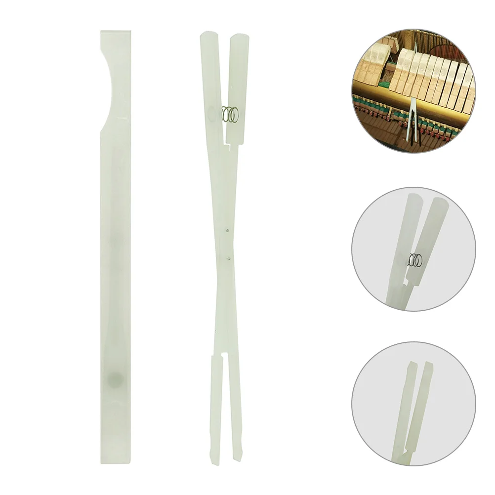 

1 Set Treble Mute Clamp Piano Tools Professional Nylon Sound-Stop Clamp Repair Replacement Accessory Tool For Mid High String