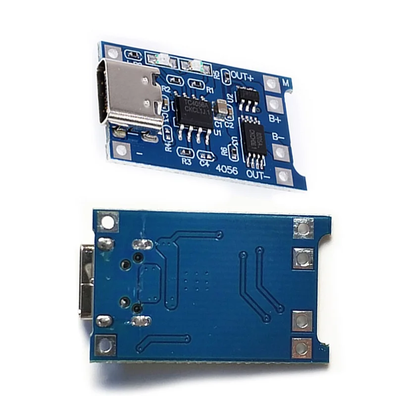 18650 Lithium Battery Charging Board With Protection TP4056 Type-C Micro Mini USB Charger Module For DIY Battery Charging Kit