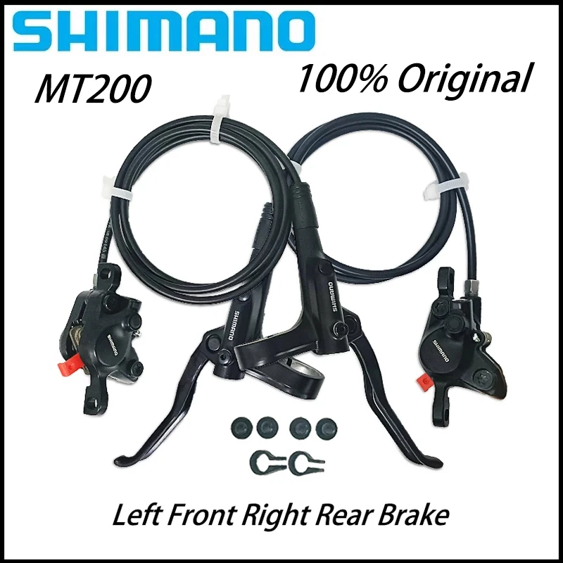 

Велосипедный гидравлический тормоз Shimano MT200, 800/1350/1450 мм