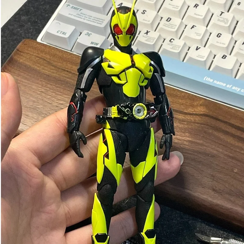 

Bandai Kamen Rider Frs Series Zero-One High Jump Hopper Assembled Model Action Figures Collectible Tabletop Ornament Boy Gifts