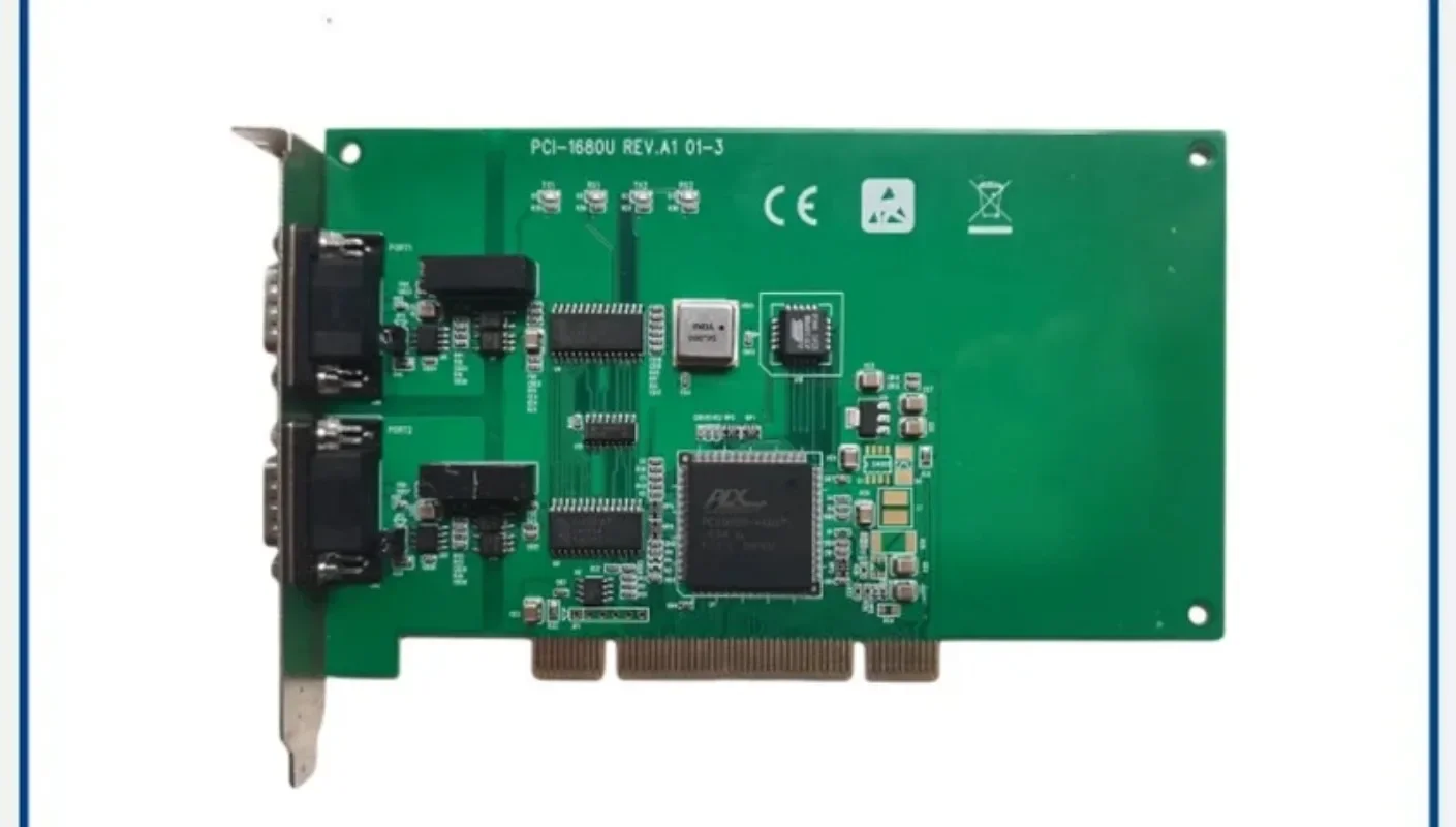 For Dual Port PCI CAN Bus Communication Card REV.A1, PCI-1680U Industrial PCI Interface Data Acquisition Board