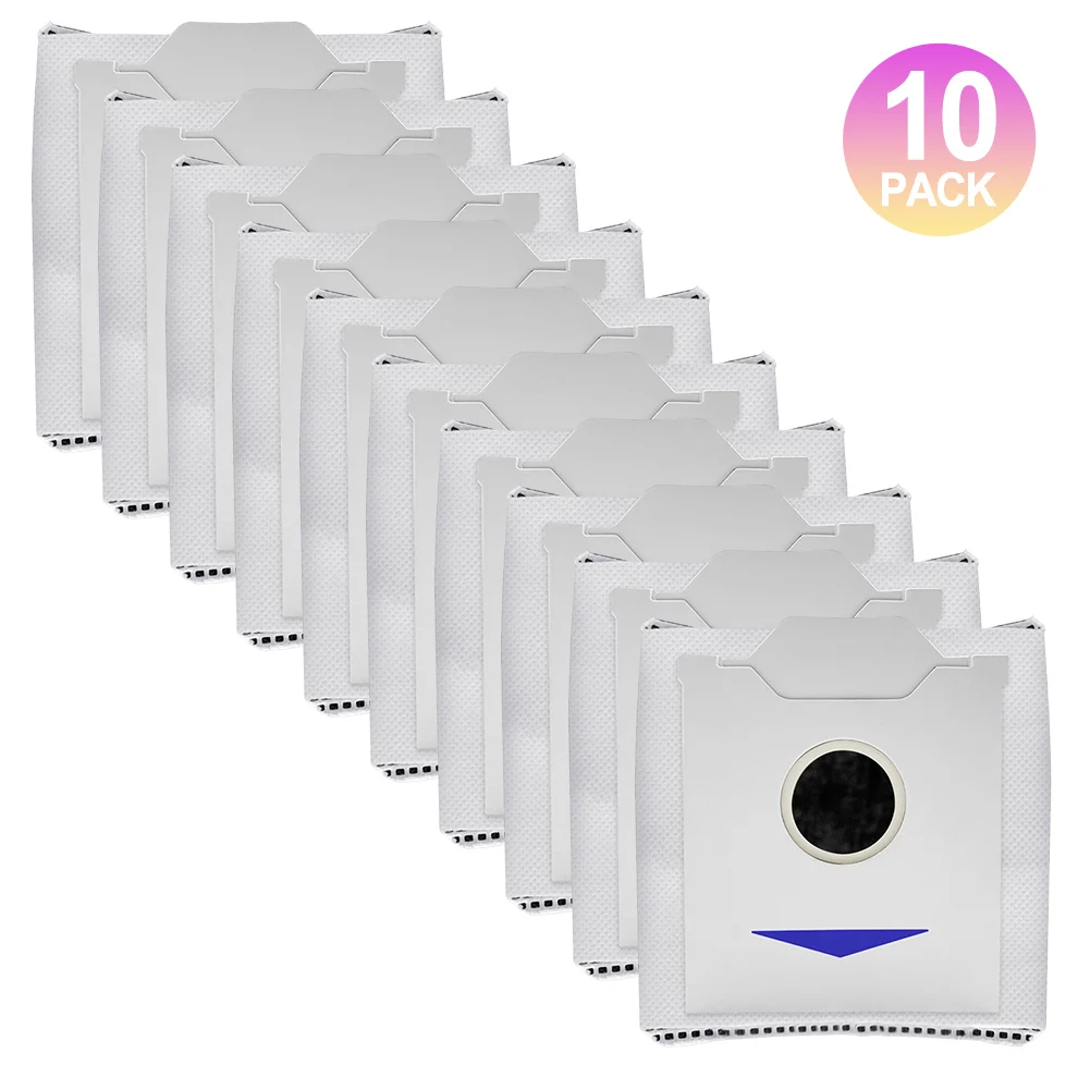 4/10pcs Dust Bags For Ecovacs For DEEBOT N30 For Omni/N30 Pro For Omni Vacuum Cleaner Household 5-filtration Layers Dust Bags