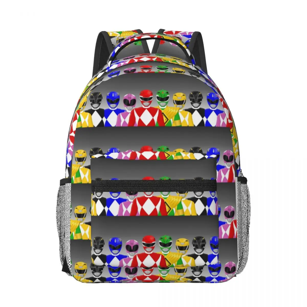 

Mighty Morphin Power Ranger Woman Backpacks Boys Girls Bookbag Children School Bags Portability Laptop Rucksack Shoulder Bag