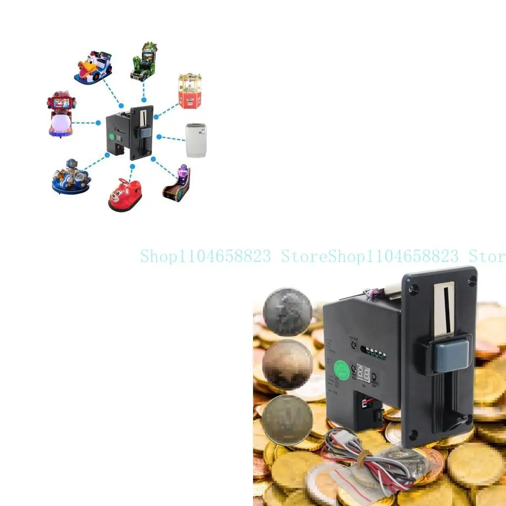 652f Selettore moneta elettronica accettore moneta comparativa per macchina per giochi arcade