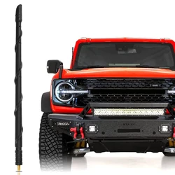 13 Cal antena do Ford Bronco 2021-2023 elastyczna spiralna guma Radio AM FM antena wymiana