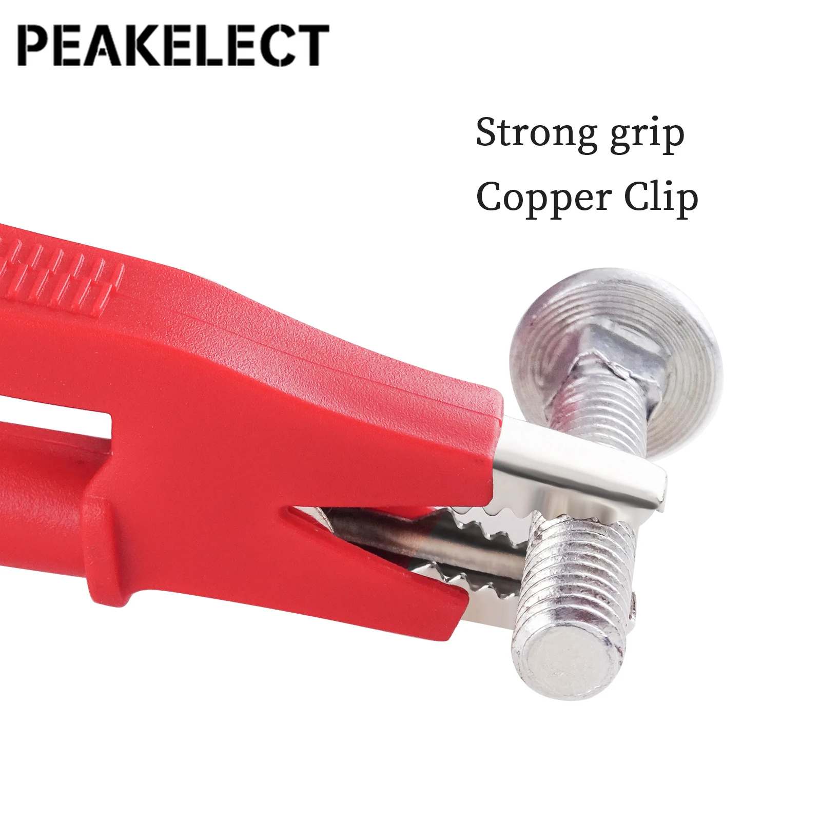 PEAKELECT P1024 2 STKS Dual Alligator Clips Meetsnoeren Zware Krokodil Klemmen Multimeter Testdraden 1000 V 15A 100 cm Kabel