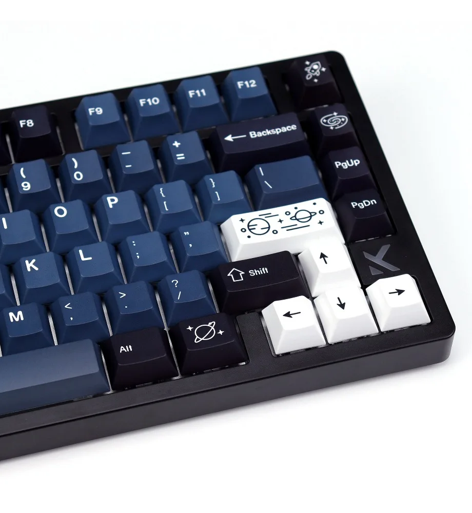 Keycap Personality Galaxy Simple Theme Keycap PBT Material Sublimation Process Original Highly Mechanical Keyboard RK