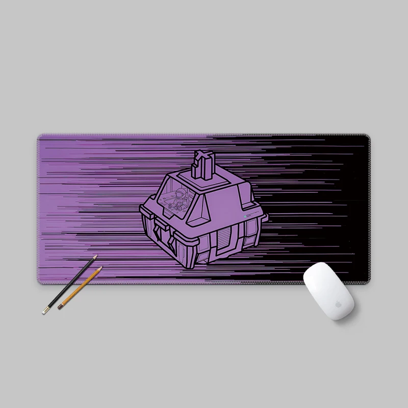 Green Mausepad Shaft Body Switch Spaceship Desk Mat Gaming Mat Pad on The Table Office Gamer Accessories Keyboard Mats Mouse Pad