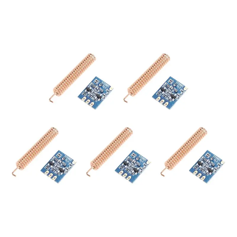 

Лидер продаж STX882-433 5 шт. для ASK Small Range RF беспроводной модуль передатчика 433 МГц недорогой модуль TX