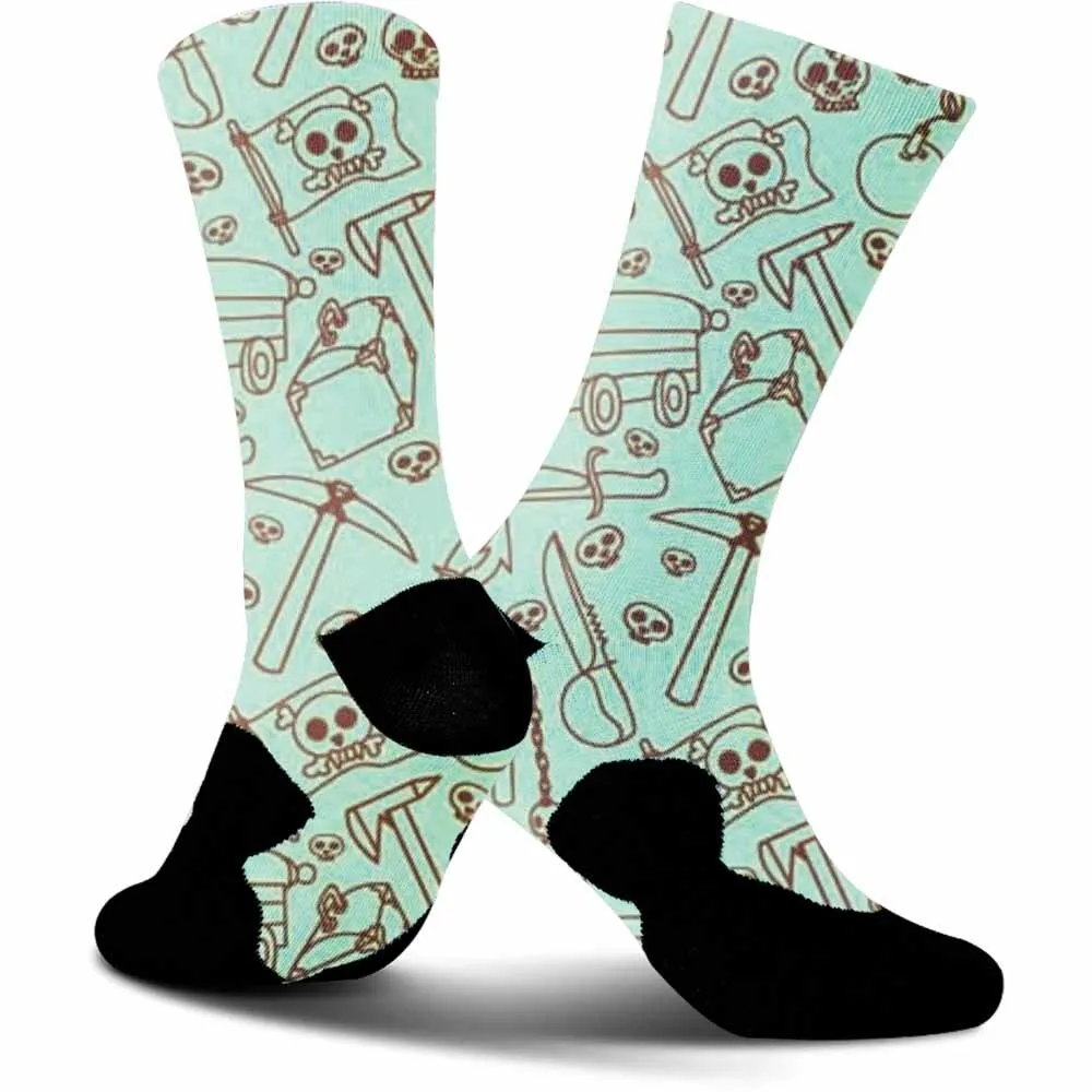 Hurry up and grab! Cycling socks with creative designs—vintage beer vibes and cosmic patterns. Make your ride stand out!