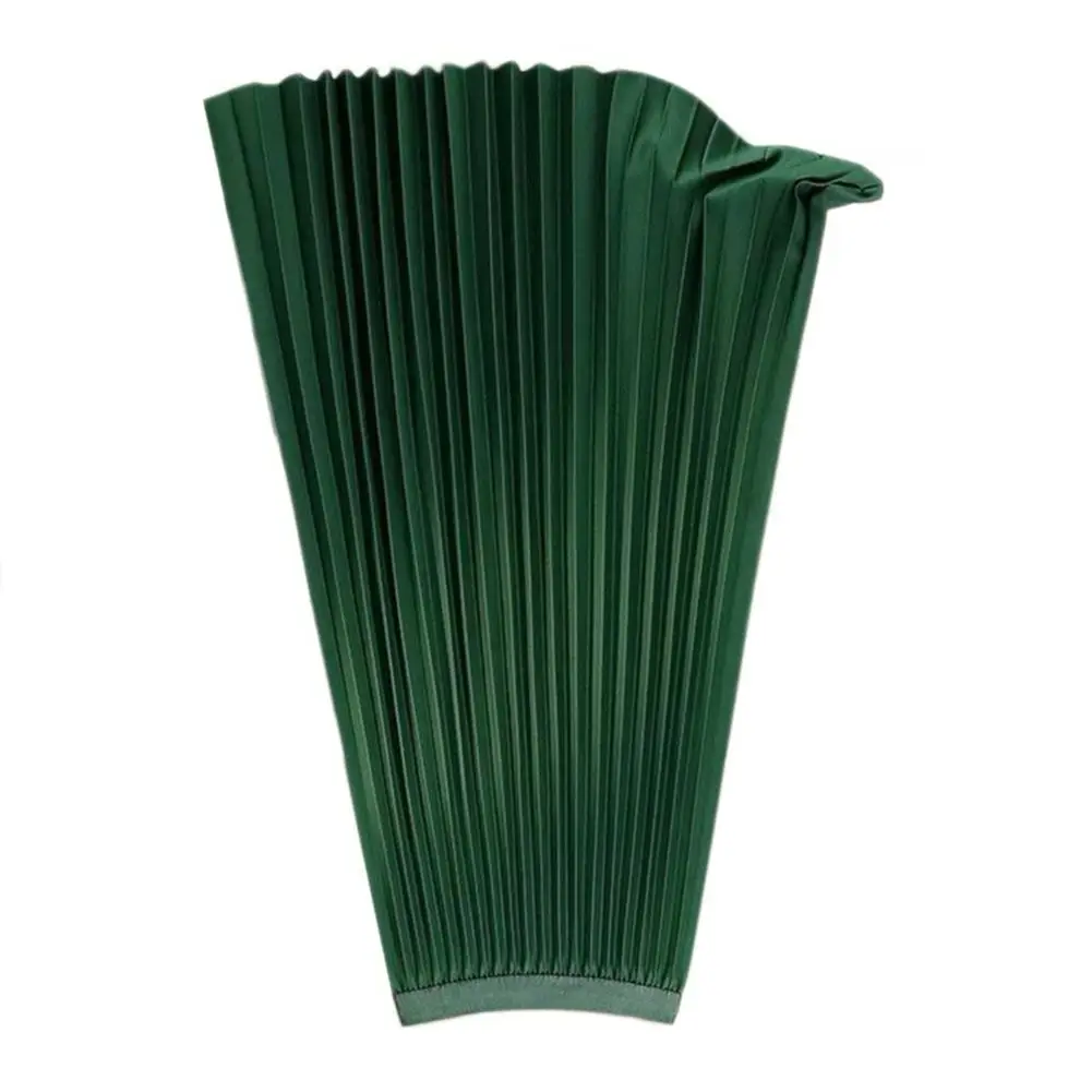 

2025 Long Skirt Elegant Women's High Waist Maxi Skirt in Solid Color Satin Cotton Blend Material for Work Leisure Wear