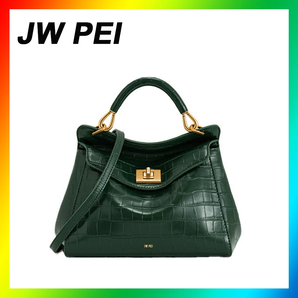 

JPEI handbag woman 2025 new Lucia lock buckle shoulder crossbody bag senior sense of light luxury versatile
