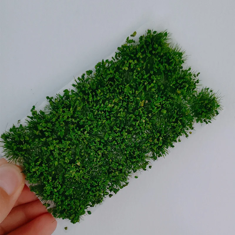 28 개/상자 소형 녹색 잔디 숱 모델 키트 시뮬레이션 덤불 식물 클러스터 장면 재료 디오라마 액세서리