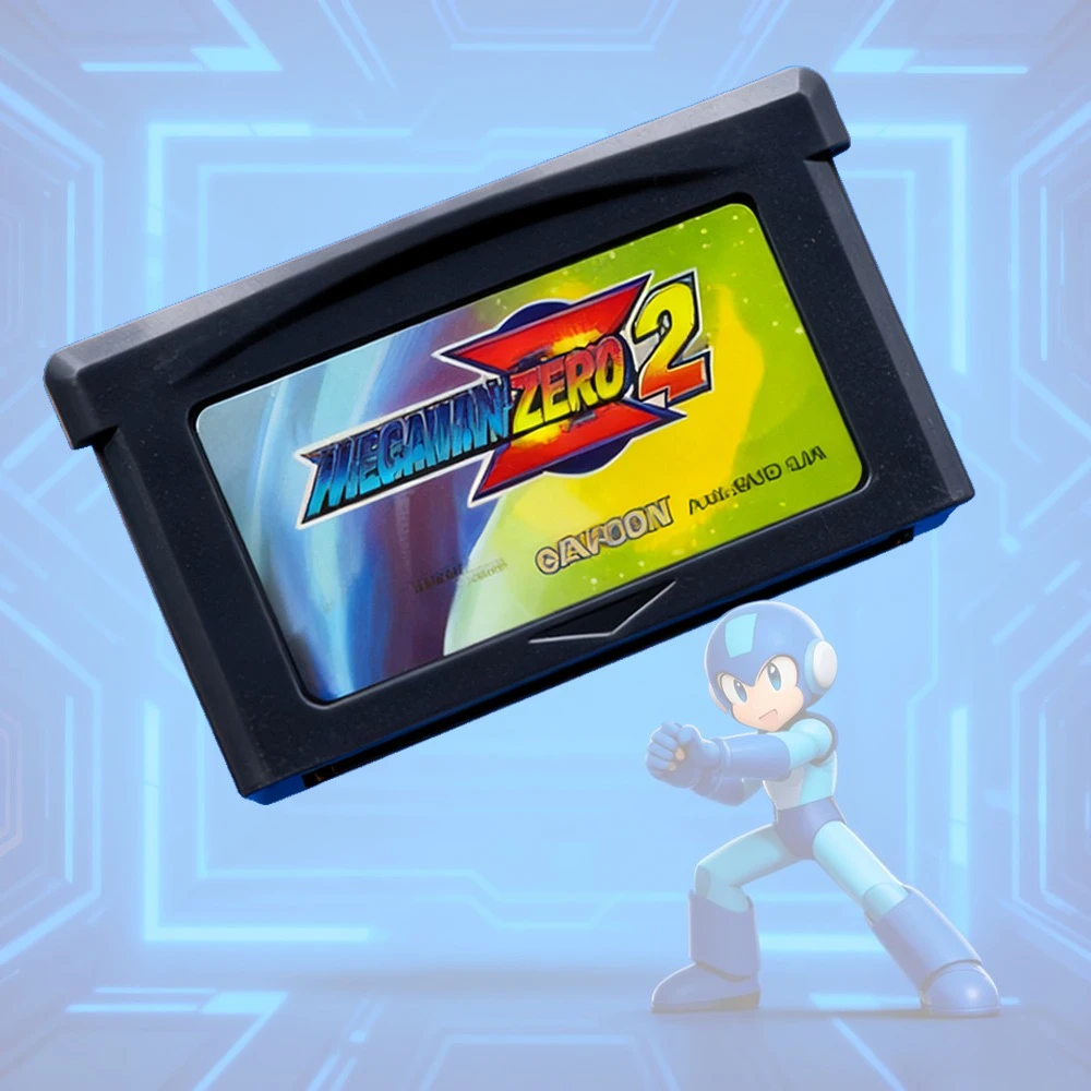 

GBA Game Cartridge 32 Bit Video Game Console Card Zero 1-4 Red Sun Blue Moon for GBA