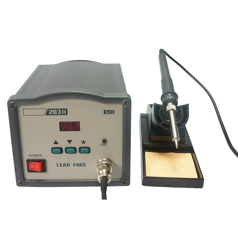 

QUICK 203H Soldering Station Digital Display Intelligent BGA Rework 90W with Accurate Temperature Setting