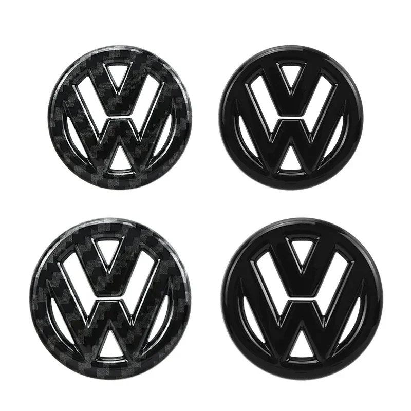 40 45 50mm ABS Hollow Out Car Steering Wheel Center Emblem Sticker For Volkswagen Polo VW GTI Golf Jetta Beetle Polo CC Touran