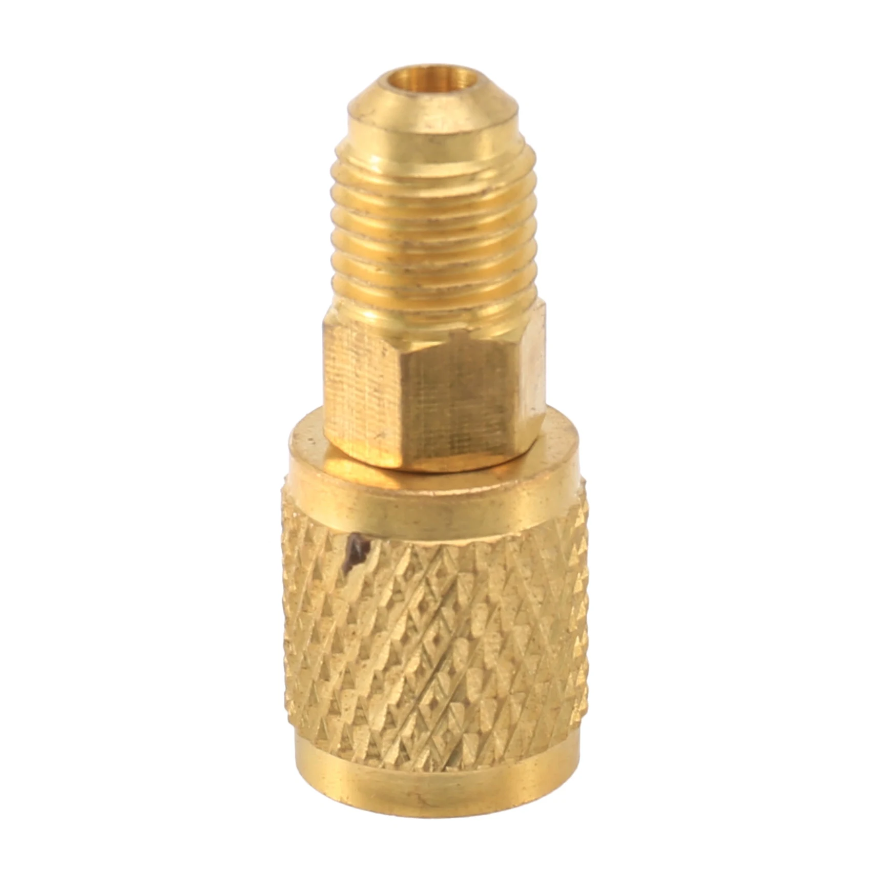 

Hot Selling-R410A Adapter 5/16Inch Sae Female Quick Couplers To 1/4Inch Sae Male Flare, Used For Mini Split System, Air Conditio