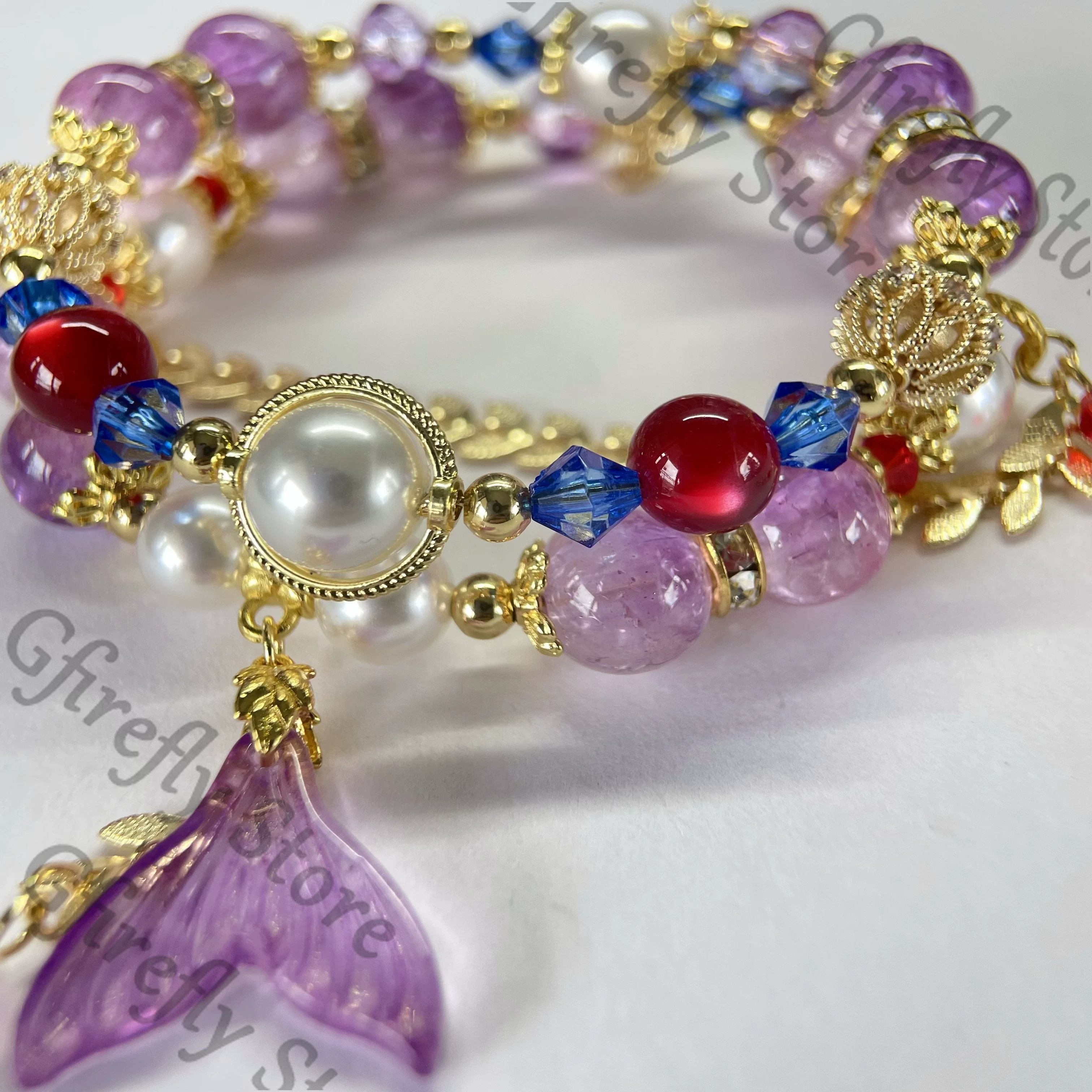 

Love and deepspace Rafayel Hand Chains Coloured Glaze Bracelet Collect Cosplay Chain Ornaments creativity present Accessories