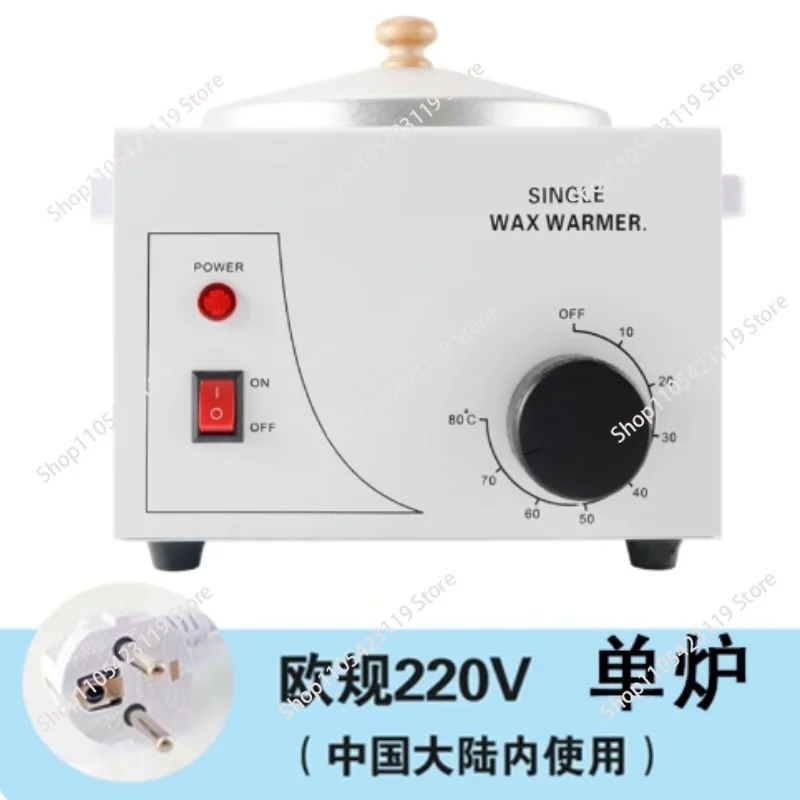 220V/ 110V Double Pots Depilatory Wax Warmer Machine Paraffine Wax  Heater Hand Feet Epilator Hair Removal Tool