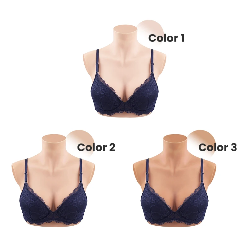KOOMIHO Realistic Silicone Breast Forms Crossdresser A/B/C/D/E/G Cup Fake Boobs Drag Queen Shemale Transgender Cosplay 4TH GEN