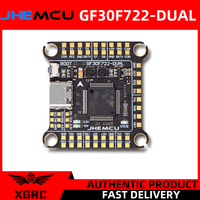 JHEMCU GF30F722-Dual F722 Flight Controller Double BEC Double Gyro 3-6S Lipo 30.5*30.5mm for RC FPV Freestyle Drone