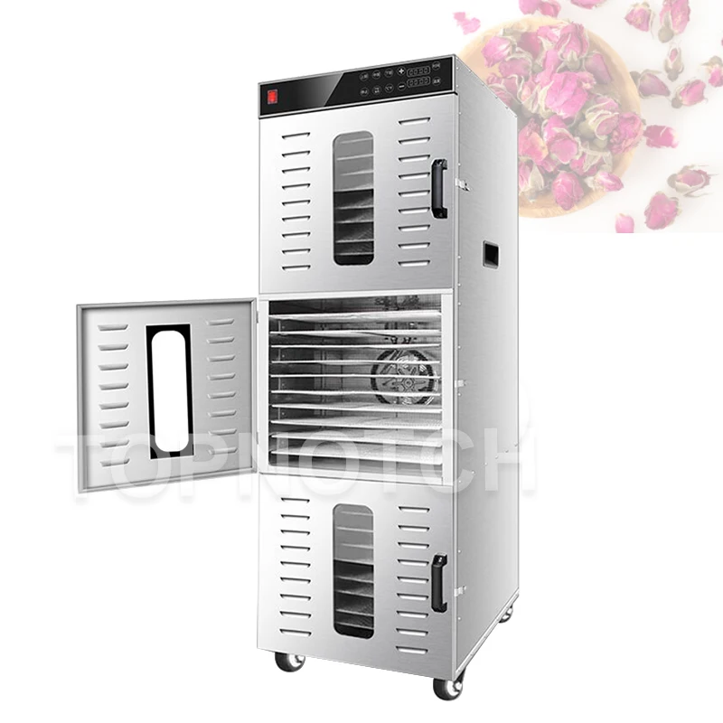 30 Layers Chili Air Drying Machine Fruit Vegetables Pineapple Banana Dryer Jujube Tea Dehydrator