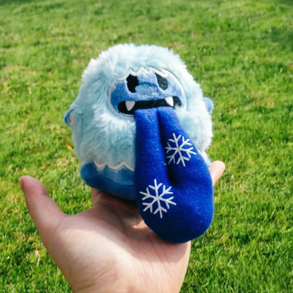 

Original Cartoon Ghost Plush Toy Kawaii Snow Monsters Soft Plush Stuffed Doll Pendant Cute Ghost Collectible Hobby Kids Gift