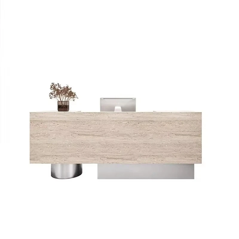 

&c Simple Modern Company Reception Desk Beauty Salon Hotel Reception Desk Custom