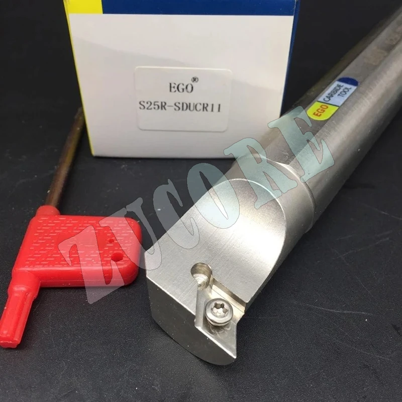 EGO Anti-vibration Steel Bar CNC Tool Cutter Holder 95° S25R-SDUCR11 200mm Lathe Metal For Inspected DC**11T3** Knife Machining