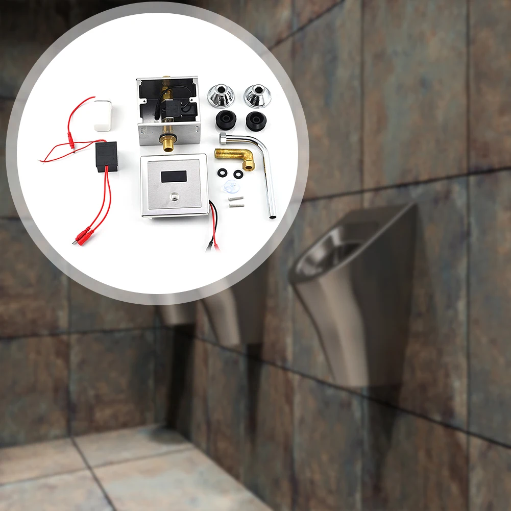 ชุดเซ็นเซอร์โถปัสสาวะอัตโนมัติ วาล์วห้องน้ําแบบเหนี่ยวนําอัตโนมัติสําหรับห้องน้ํา