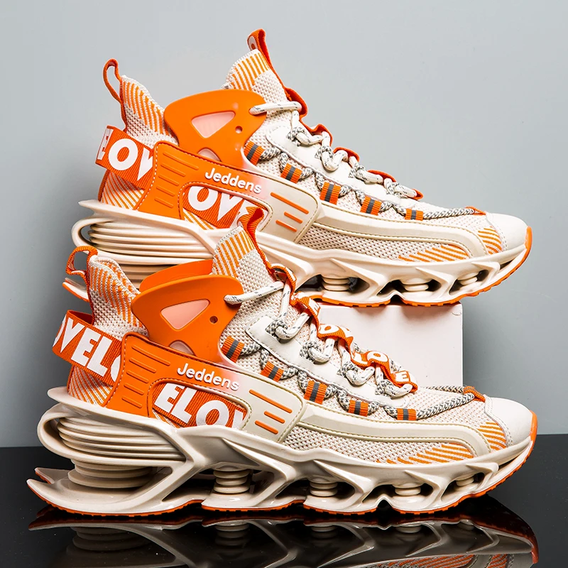 

Engineered for Ease: Men's Premium Casual Sneakers with Adaptive Fit Technology