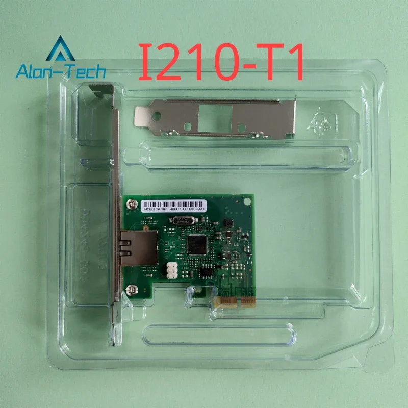 

The New Box Contains I210-T1 PCI-E X1 Gigabit Single-port Server NIC In-tel I210AT Chip