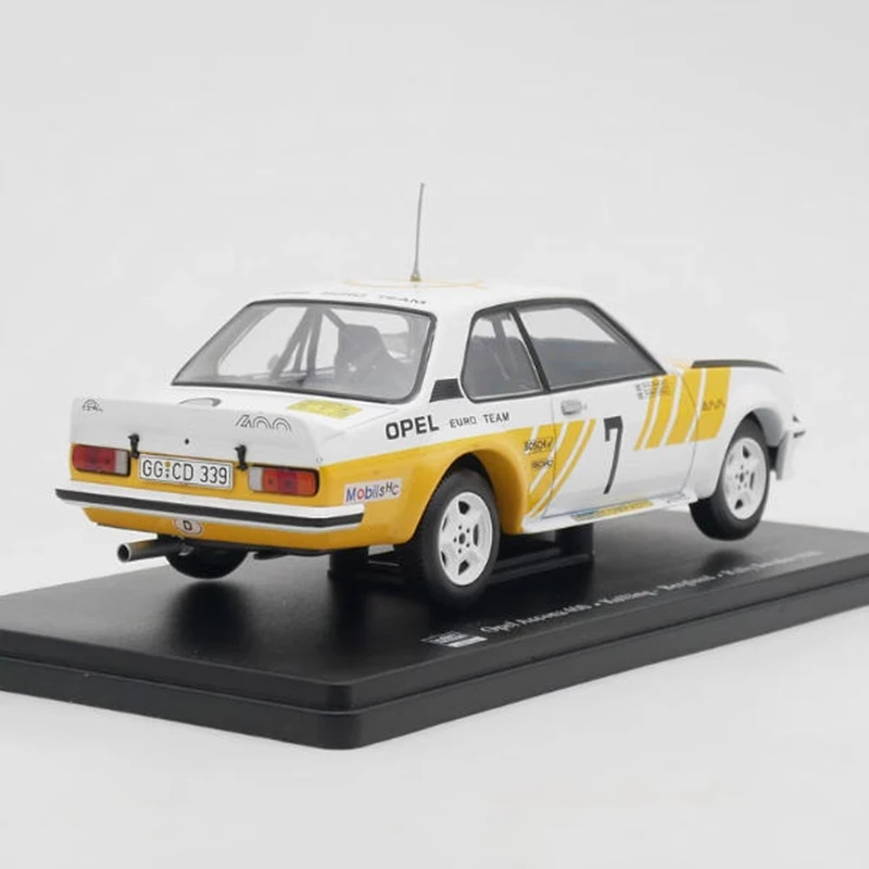 IXO 1:24 オペル Ascona 400 WRC 1980 合金ラリーカーモデル静的コレクション装飾ホリデーギフトおもちゃ