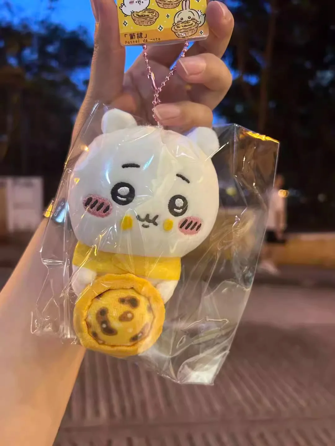 

Chiikawa Plush Pendant Small Eight Usa Chiikawa Doll Cartoon Cute Plush Doll Bag Keychain Decorative Small Pendant