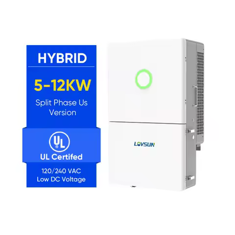 US Certification 8KW 10KW 12Kw Split Phase On Off Grid Inversor 5Kw Hybrid Solar 48V Inverter Wifi