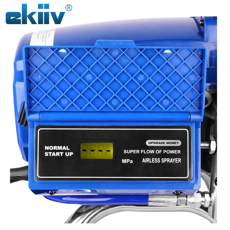 Hot2200W منظم المعدات محرك كهربائي قوة بندقية رذاذ EKIIV M495 بخاخ طلاء بدون هواء من التجارة الصينية