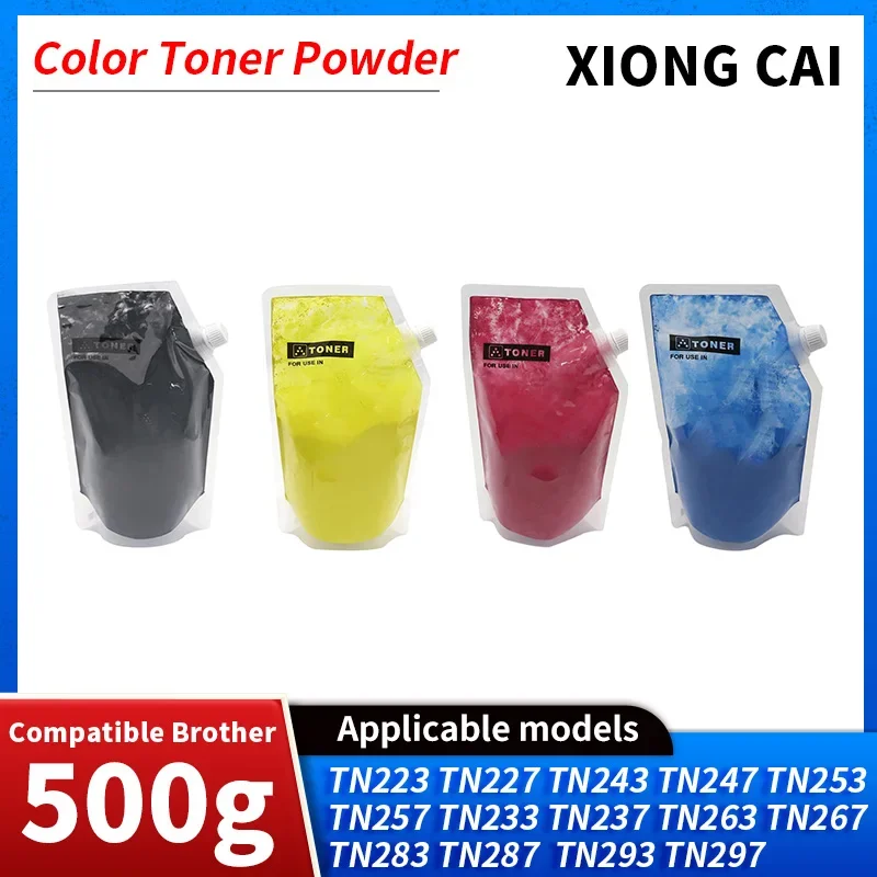 Color Toner Powder for Brother TN223 TN227 TN243 TN247 TN253 TN257 TN233 TN237 TN263 TN267 TN283 TN287 TN293 TN297 TN213 TN217