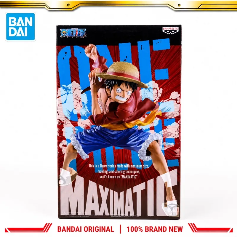 

In Stock Bandai Original Banpresto One Piece Monkey D Luffy Action Figure Model Doll Brand New Boxed Anime Characters Toys Model
