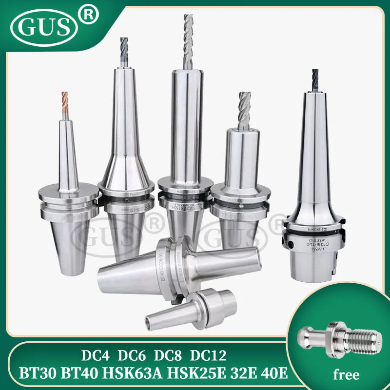 BT SDC BT30 BT40 HSK25 HSK32 HSK40 HSK63A szybki uchwyt narzędziowy DC4 DC6 DC8 DC12 Uchwyt zaciskowy Dokładność 0,002 mm