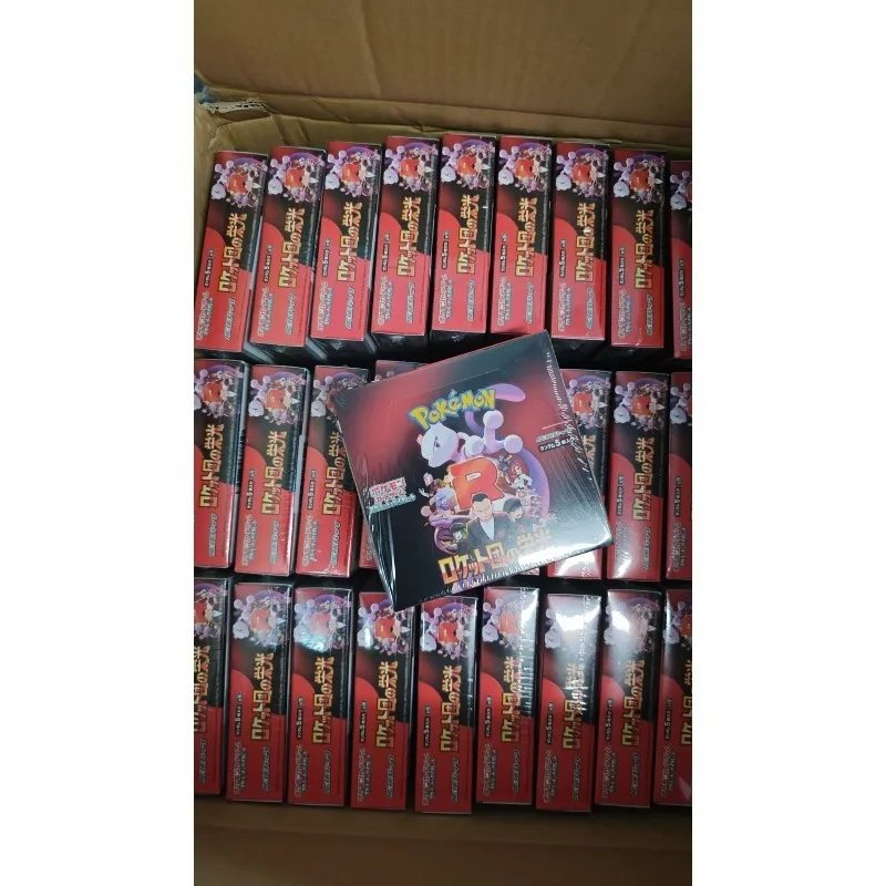 متجر بطاقات أنيمي بطاقة البوكيمون النسخة اليابانية PTCG SV10 Rockets Honor الصندوق الأصلي طبعة أصلية مناسبة للتجميع