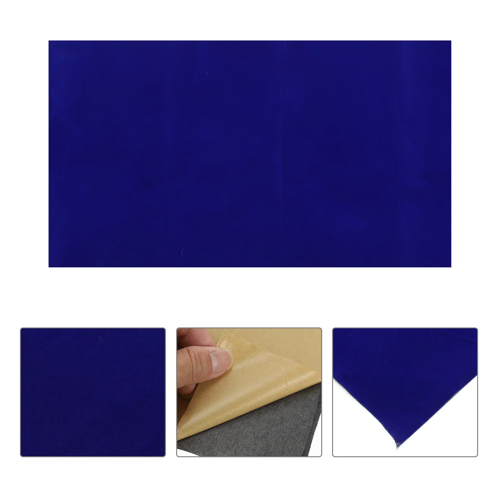 

1 шт. Самоклеящаяся флокированная ткань для подкладки шкатулок для украшений, подарочной упаковки, декора своими руками, обрезаемая, водонепроницаемая, износостойкая