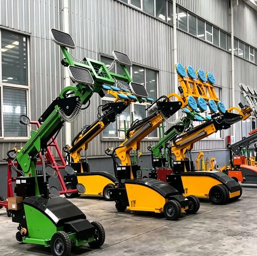 Customized Electric Glass Suction Cup Truck With 400kg Capacity For Glass Installation Truck