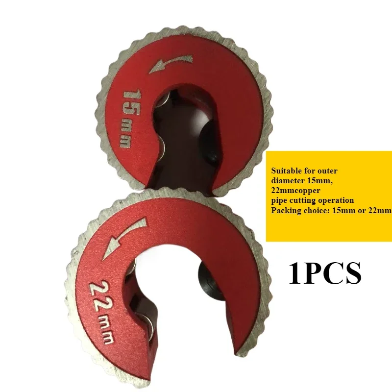 

15Mm & 22Mm Copper Pipe Cutter Mini Auto Pipe Slice Tool Zinc Alloy Tube Cutter for Cutting Aluminum Pipes PVC Cut Metal Tubes