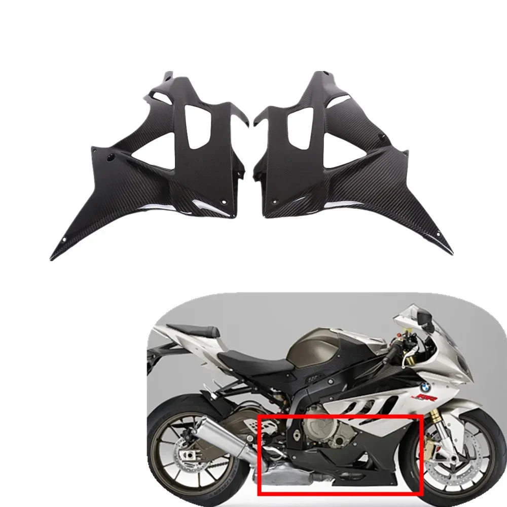 

For BMW S1000RR 2009 2010 2011 2012 2013 2014 Carbon Fiber Motorcycle Lower Belly Pan Under Fairing Cowl