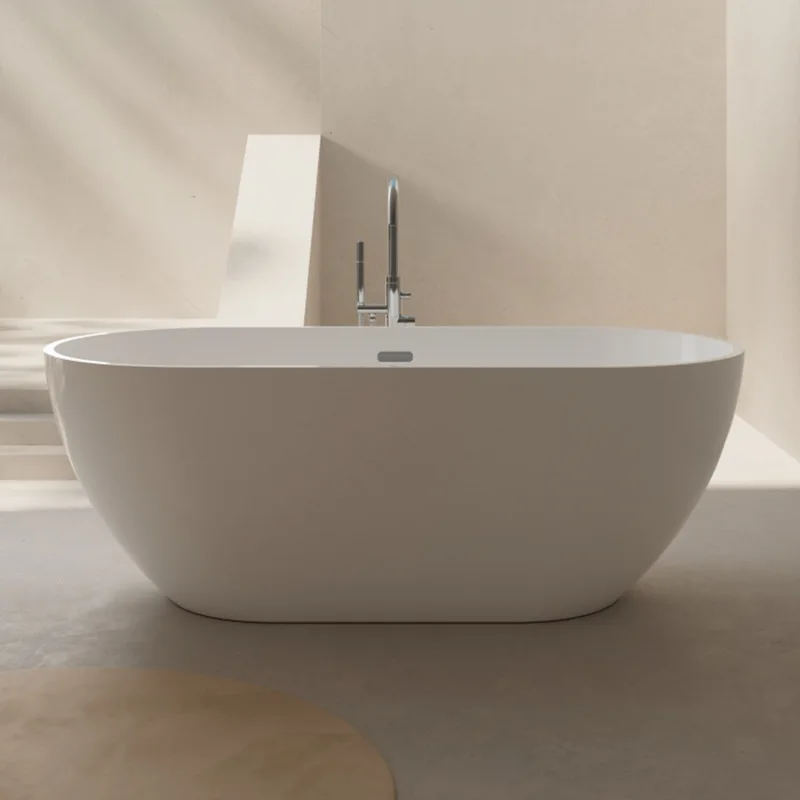 and breakfast small apartment bathtub acrylic seamless integrated independent adult bathtub bath tank European bathtub
