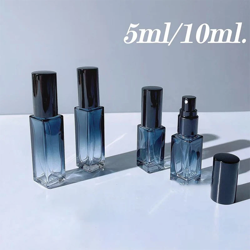 5ml 9ml 20ml wysokiej jakości perfum butelka z rozpylaczem pusty szklany Parfum Atomizer kosmetyczka podróżna butelka próbki fiolki wielokrotnego