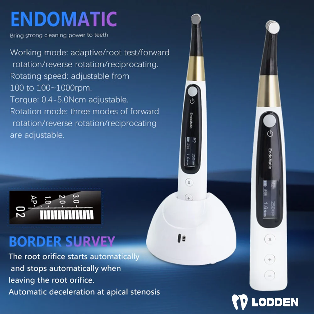 174-E Dental Endo Motor Wireless 9 Program with LED Endodontic Instrument Root Canal Apex Locator Rotary Motor