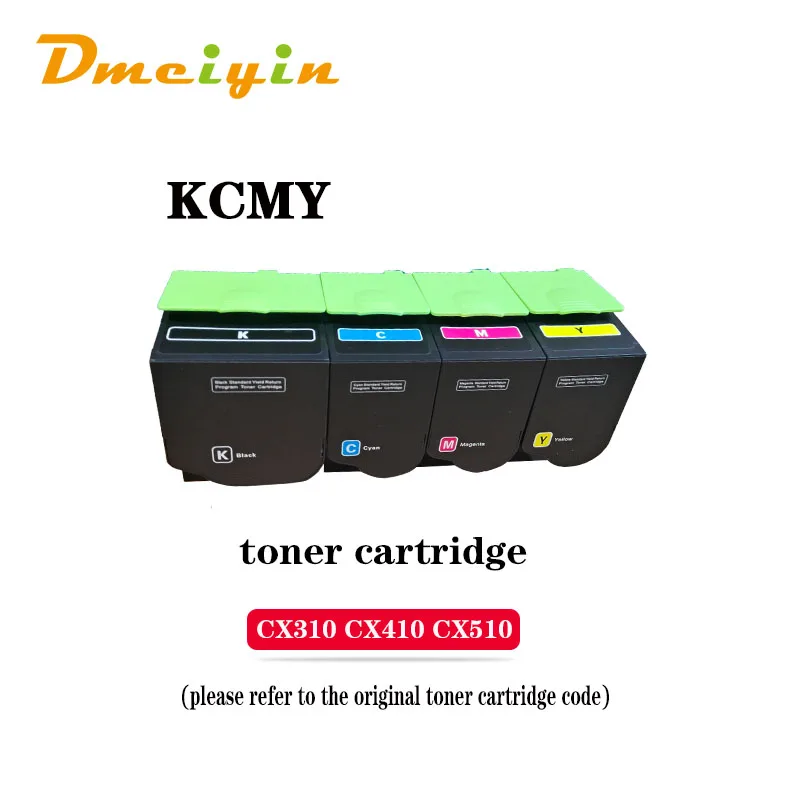 Imagem -02 - Cartucho de Toner para Versão Lexmark na e Can 71b1hk0 71b1hc0 71b1hm0 71b1hy0 Cs417 Cx517 6k 3.5k